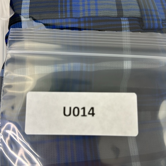 Nike Golf Tour Performance Dri-Fit Men's Blue Plaid Shorts - Picture 11 of 11